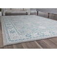 thumbnail image 4 of Rugs America Aubrey LR20D Spring Fog Transitional Traditional Gray Area Rug, 5'3"x7', 4 of 5