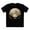 Black, variant on Fan shirt, Shirt with Fan, Tee Shirt with Antique Fan