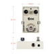 thumbnail image 3 of Pedal de efecto Pedal de efecto de guitarra de trémolo de estilo vintage Dolamo D-13 con controles de intensidad y frecuencia Diseño de bypass real para guitarra eléctrica Tomshoo Pedal de efecto, 3 of 3