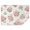 Pioneer Flower Floral, variant on Pioneer Flower Floral Print Pattern Rectangle Tablecloth 60"x84",Waterproof Polyester Rectangle Table Cloth, Wipeable Spillproof Polyester Tablecloth for Dining, Camping, Indoor and Outdoor