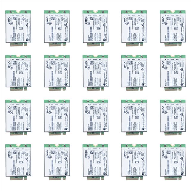 20X Módulo de Tarjeta DW5820E L850- LTE 4G 0284DC 284DC para Computadora Portátil 3500 5400
