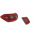 thumbnail image 3 of For Mercedes-Benz E63 AMG 2010 2011 2012 2013 Tail Light Assembly Driver and Passenger Side | Pair | Inner | LED | Smoke/Red Lens For MB2811104, 3 of 4