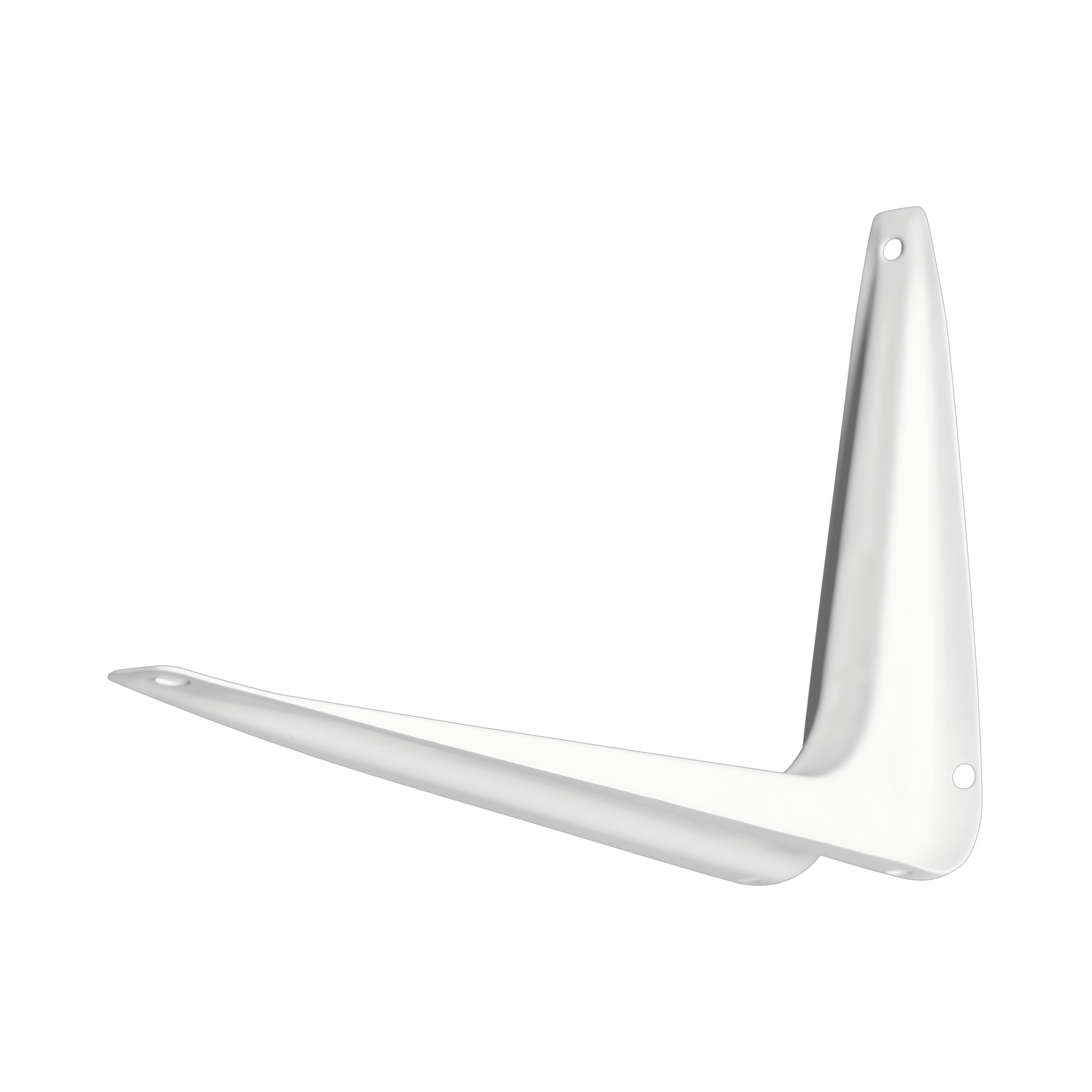 Hyper Tough 6 inch x 8 inch Shelf Bracket White
