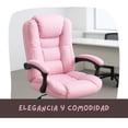 thumbnail image 5 of Silla de Oficina Master Ergonómica Giratoria Ajustable Acolchada Rosa, 5 of 5