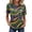 Dark Gray, variant on Graphic Tees for Women Carnival Graphic Short Sleeve Tee Crewneck Top Summer Wardrobe Shirt for Women