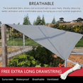 thumbnail image 4 of Outdoor Shading Net Sun Shade Cloth Breathable UV Protection Heat Resistant Sunblock Mesh Garden Accessories Weaving Craft for Plant Cover, 4 of 10