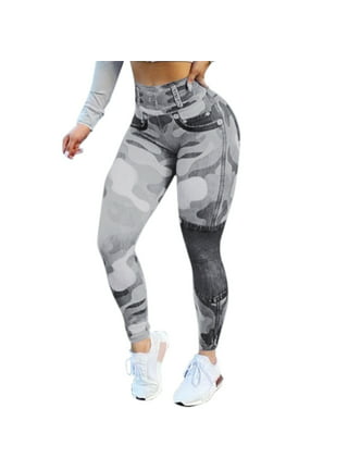 Skinny Pants Women New Fashion Camouflage Print High Waist Pants Spring  Casual Ladies Jeggings Fitness Leggings