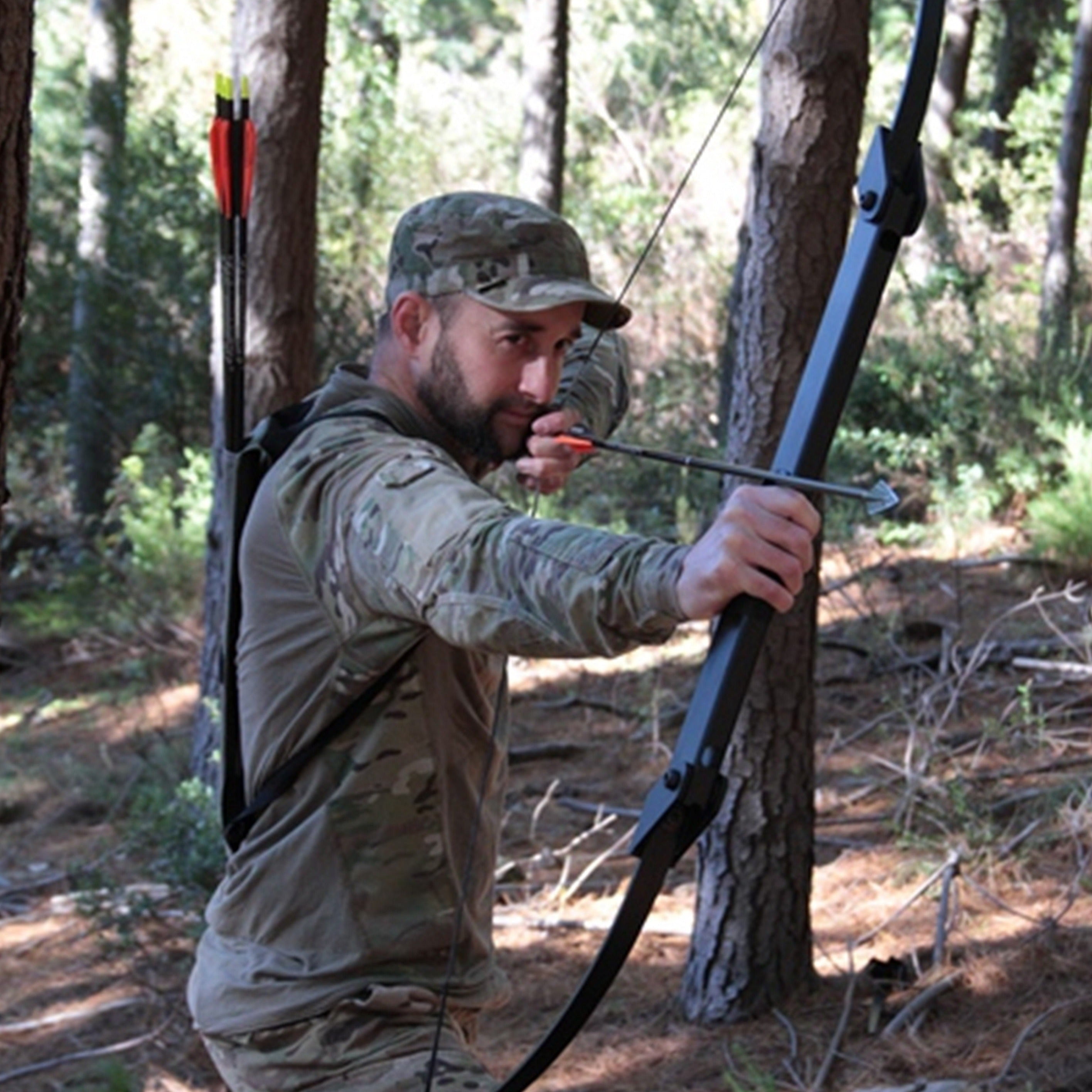 Compact SAS Recon Folding Survival Bow with a free set of takedown