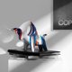 thumbnail image 2 of Art Splashing Cow Ornt Table Static Zoo Resin R, 2 of 4