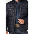 thumbnail image 3 of Cody James Men's Quilted Ponderosa Snap Shirt Jacket - CJFA23O2-NVY, 3 of 4