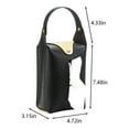 thumbnail image 3 of CEHVOM 2pc Tissue Box Cover Car Tissue Box,Hanging Tissue Box Leather Car Tissue,Multifunctional Rectangular Napkin Bag,Wall-Mounted Tissue Case For Car Truck Home, 3 of 7