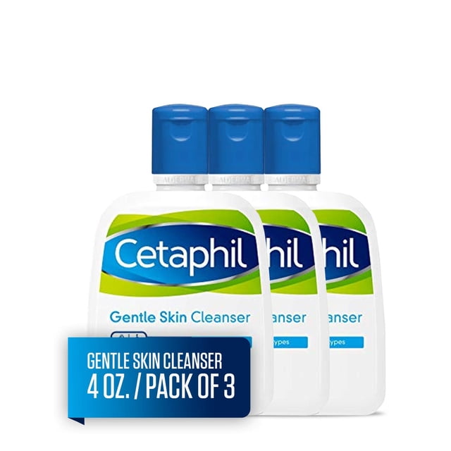 Limpiador Facial Suave Cetaphil 355 ml Paquete de 3