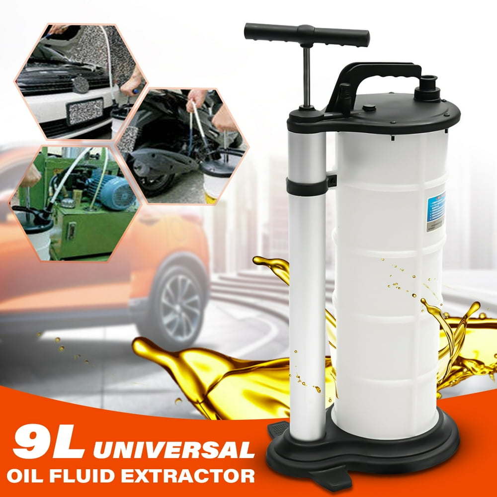 9L Vacuum Oil Fluid Suction Extractor Changer Manual Fuel Petrol Pump