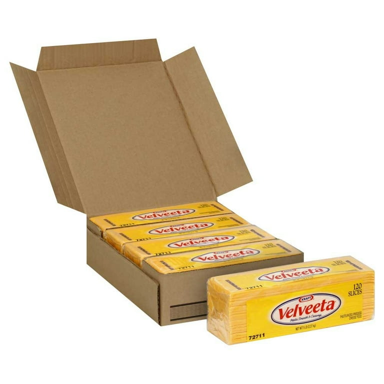 cheeseオーダーページ Kraft Velveeta Regular Sliced Cheese, 5 Pound -- 4 per case