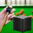 thumbnail image 3 of Universal Aluminium Snooker Pool Billiard Cue Tip Tips Table Chalk Holder black, 3 of 8