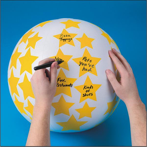Create Your Own Toss 'n TalkAbout Ball