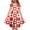 1667Red3295, variant on Toddler Girls Canada Day Floral Dress Cute Red & White Maple Leaf Print Tiered A-Line With Flutter Sleeves And Pockets Comfortable Party Dress For Canadian Holiday Cele Lovely O-Neck Sundress