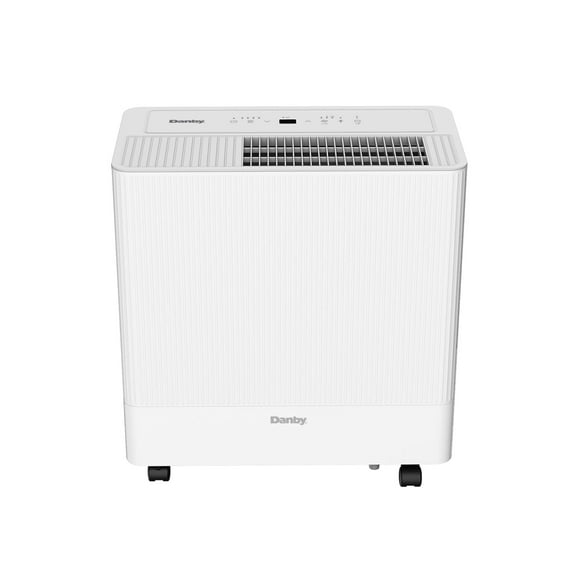 Danby DDR050BSPWDB 50-Pint Dehumidifier with Pump & Wi-Fi in White