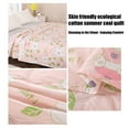thumbnail image 7 of Hvmvliv Summer Blanket 100x150cm Bed Blanket All Season Lightweight Bed Blanket Soft Cozy Blanket Sofa Cover Blanket Nap Blanket Blanket Yoga Blanket Cooling Blanket for Hot Sleeper Multicolor, 7 of 7