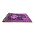 thumbnail image 2 of Ahgly Company Indoor Rectangle Medallion Purple Traditional Area Rugs, 4' x 6', 2 of 4