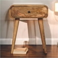 thumbnail image 2 of Avora Solid Mango Wood Mid-Century Nightstand with 1 Drawer, 2 of 10