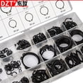 thumbnail image 3 of New Export 300-Piece Carbon Steel C-Type Shaft Retaining Rings: Blackened Open Circlips for Efficient, Versatile Use – Durable, Easy Installation, Compact Storage, High-Performance Spring Clips for, 3 of 6