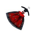 thumbnail image 4 of 1/3 muñeca princesa vestida de ropa de muñeca moda para un regalo de cumpleaños para niños, accesorios de fotos educativos vestidos de vestuario, por Rojo, 4 of 8