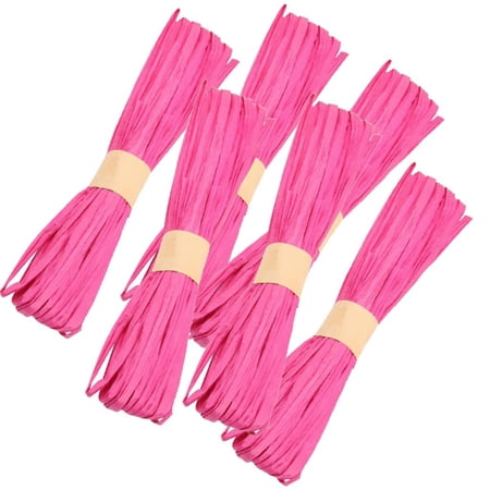 Ribbon Raffia Paper Cord Packing Rope for Gift Wrap - Dark Green, as ...