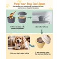 thumbnail image 2 of Juguete dispensador de premios para perros puppyspout, nylon duradero y madera, 2 of 9