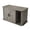 Gray color, variant on Hidden Cat Litter Box Enclosure Furniture, Wooden Cat Washroom Cabinet with Double Doors & Side Entry, Modern Pet House End Table, 33.5" x 19" x 19.5", Grey