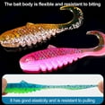 thumbnail image 3 of LShunze Soft Plastic Fishing Lures, 15Pcs 5.5CM/2G Paddle Tail Swimbaits for Bass Fishing, Bass Fishing Lure Swim Baits for Fishing Trout Redfish Freshwater Saltwater, 3 of 7
