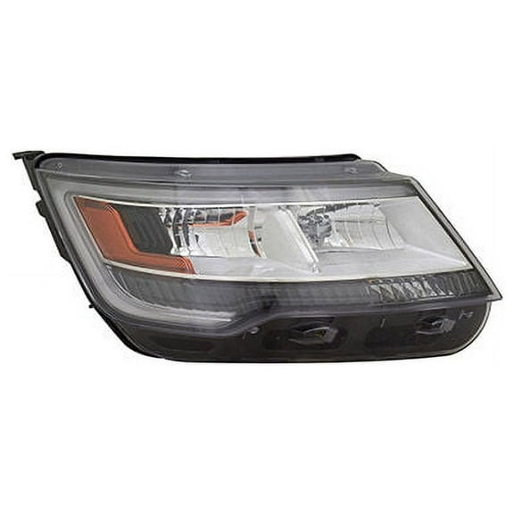 Right Passenger Side Headlight Assembly - Compatible with 2016 - 2019 Ford Explorer 2017 2018