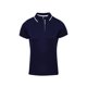 thumbnail image 1 of Premier - Polo Coolchecker en contraste de colores para mujer (Azul marino/ Blanco), 1 of 1