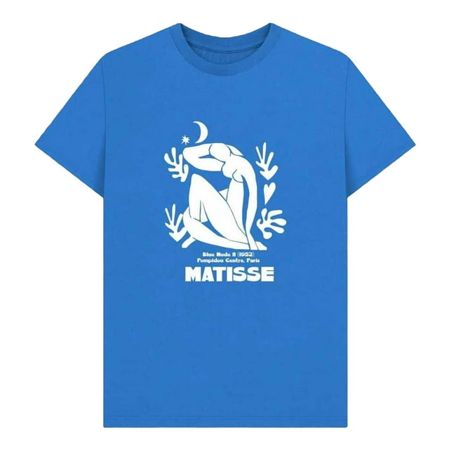 Apoh Adult Blue Nude II Matisse T-Shirt