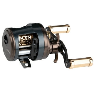 Ametoys Fishing Reel Line Counter Reel, 6+1 Ball Bearings, Left/Right, Ice Fishing Gear, Digital Display, Gear Radio 4.1:1