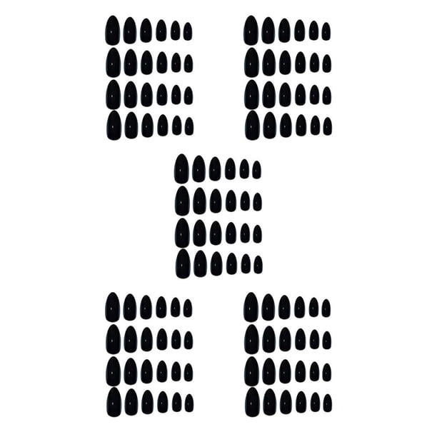 Qarigey 24 Pieces False Nails Press-on Stick-on Full Tips Nail DIY Fingernails Wearable Tips Manicure Supplies Art Sticker Cover Tools Type2 NO2 Qarigey CBP469620