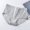 Gray1, variant on Period Underwear for Women Leak Proof Cotton Overnight Mid Waist Panties Warm Menstrual Briefs
