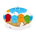 thumbnail image 4 of Personalized Family of 4 Beach Chair Ornaments 2024 Keepsake Ornaments Our First Christmas Together, 4 of 10