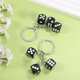 thumbnail image 2 of GOOHOCHY 2 PCS DICE Keychains Dice Charm Keychan, 2 of 7