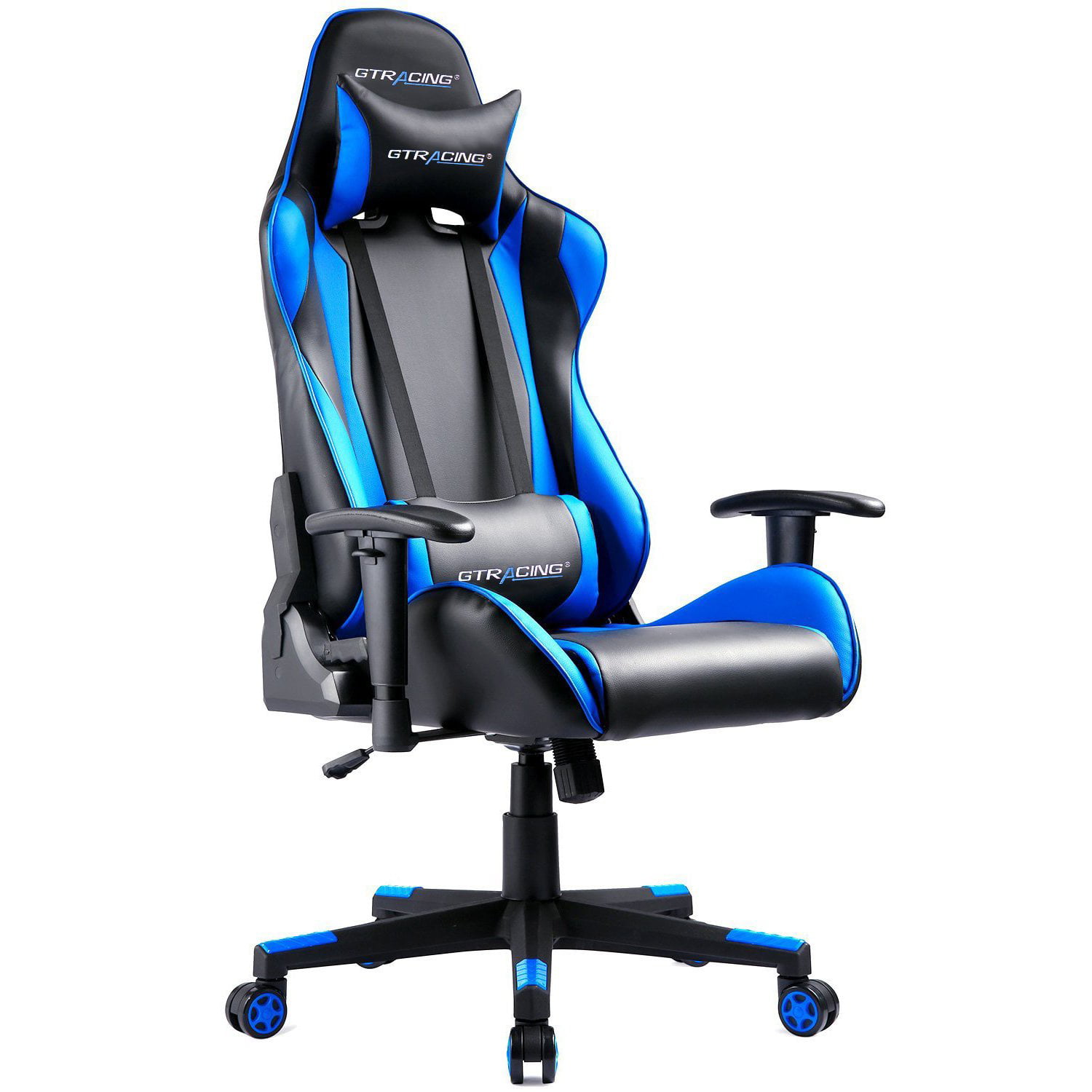 Gtracing Gaming Chair Racing Reclining Ergonomic Leather