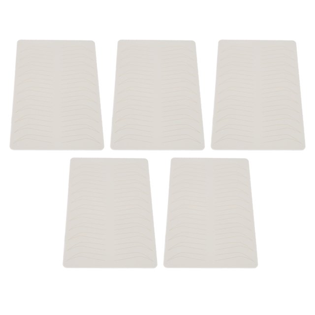 Double Sided Tattoo Practice Skin,5Pcs Eyebrow Tattoo Practice Inkless Eyebrow Tattoo Practice Skin Microblading Practice Fake Skin Professional Grade