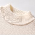 thumbnail image 4 of Gilet Tricoté pour Hommes, Col Roulé Épais, Mode Hiver, 4 of 9