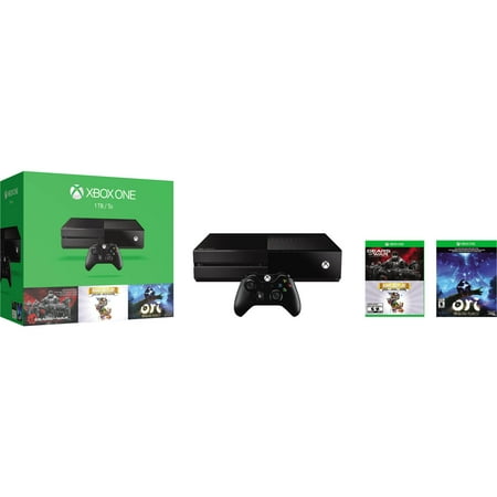 Xbox One 1TB Value Console Bundle with Gears of War, Rare Replay, Ori & Blind (Best Value Xbox One)