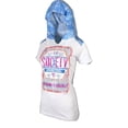 thumbnail image 6 of SOCIETY Women's Sweat Shirt T-SHIRT Hoodie WHITE Biker, 6 of 7