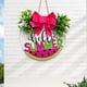 thumbnail image 5 of Letrero colgante de madera de Hello Summer, colgador de puerta con lazo, señal de bienvenida, decoración de porche para panadería, cafetería, regalo, 5 of 9