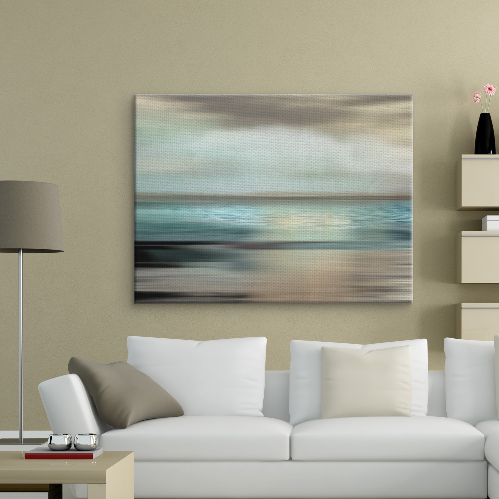 Masterpiece Art Gallery Shimmering Sea By Nan Canvas Art Print 30