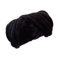 thumbnail image 3 of GUOOL Arm Knit Yarn for Quick Finger Weave Hand Knitting, 2.2lbs Velvet Washable Bulky Black, 3 of 9