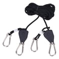 thumbnail image 4 of Rope Clip Hanger, Safe Adjustable Plant Lamp Rope Hanger Portable  for Tent, 4 of 8