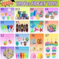 thumbnail image 4 of Pop Party Favors Toys for kids, Fidget Toys Pack, Birthday Gift, Prize Box Toys for All Ages kids,Birthday Party, School Classroom Rewards For Kids, 4 of 7
