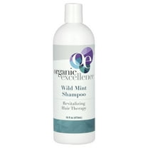 Organic Excellence Revitalizing Hair Therapy Shampoo,  Wild Mint, 16 fl oz (473 ml)